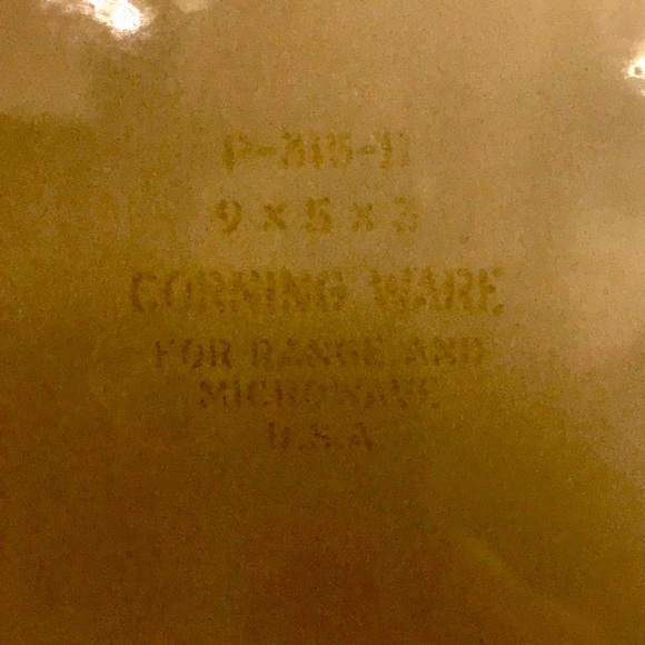 Vintage Corning Ware Spice of Life P-315-B 
 “La Marjolaine” Loaf Pan - Picture 4 of 5